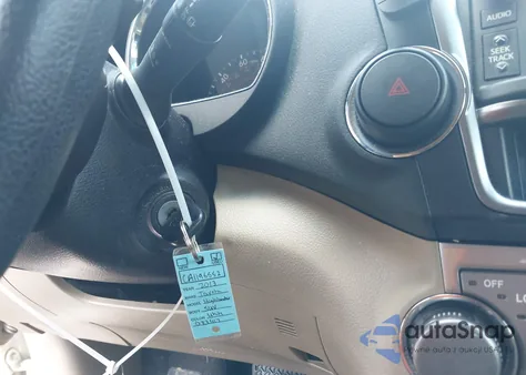 2013 Toyota Highlander Base Plus from USA, damaged, VIN 5TDZA3EHXDS033417